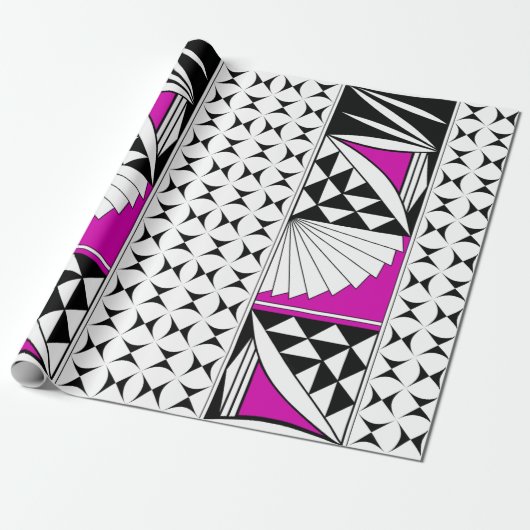 南西の日の出（ピンク） ラッピングペーパー (アンロールド)