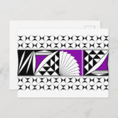 南西の日の出(紫) シーズンポストカード (正面/裏面)