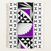 南西の日の出（紫） プランナー手帳 (正面)