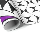 南西の日の出（紫） ラッピングペーパー (ロールコーナー)