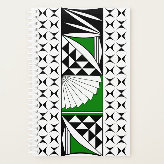 南西の日の出（緑） プランナー手帳 (正面)