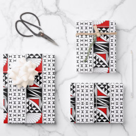 南西の日の出（赤） ラッピングペーパーシート