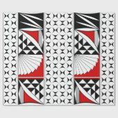 南西の日の出（赤） ラッピングペーパー (フラット)