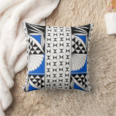 南西の日の出(青) クッション (ブランケット)