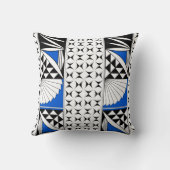 南西の日の出(青) クッション (裏面)