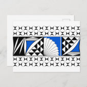 南西の日の出（青） シーズンポストカード (正面/裏面)