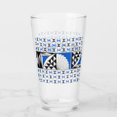 南西の日の出（青） タンブラーグラス (裏面)