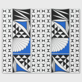 南西の日の出（青） ラッピングペーパー (フラット)