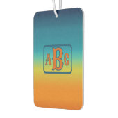 南西の日パーソナライズされた入 カーエアーフレッシュナー (左)