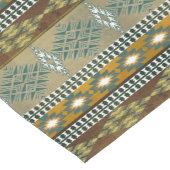 南西の民族の幾何学模様。ショートテーブル ショートテーブルランナー (コーナー)