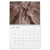 南西の渓谷 カレンダー (3月 2026)