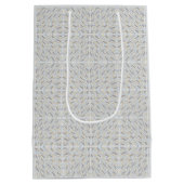 南西の砂漠の色のパターン ミディアムペーパーバッグ (裏面)