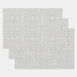 南西の砂漠の色のパターン ラッピングペーパーシート