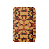 南西の砂漠の風景の色の抽象芸術アート バスマット (正面縦)