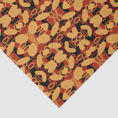 南西の砂漠の風景の色の抽象芸術アート 薄葉紙 (詳細)