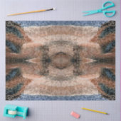 南西の砂漠モザイク背景の切り離し 薄葉紙 (クラフト)