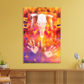 南西の精神 キャンバスプリント (インサイチュ (リビング))