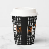 南西の羽の恵み（オレンジ色） 紙コップ (左)