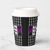 南西の羽の恵み（ピンク） 紙コップ (右)