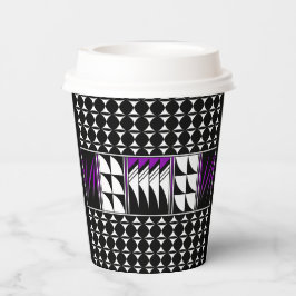 南西の羽の恵み（紫） 紙コップ