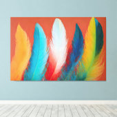 南西の羽 キャンバスプリント (インサイチュ (ウッドフロア))