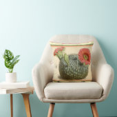 南西の開花サボテン装飾用クッション クッション (椅子)