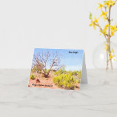 南西の風景おめでとう卒業カード カード (黄色い花)