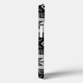 南西の黒と白の部族のパタアステカーン Case-Mate iPhoneケース (裏面 / 右)