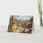 南西は「感謝してい」と言う サンキューカード (正面)