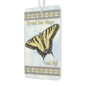 南西アゲハチョウバタフライブルースカイカスタム カーエアーフレッシュナー (左)