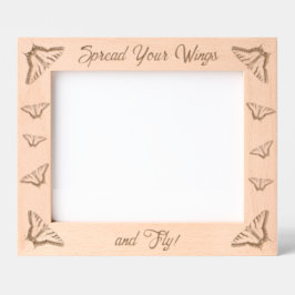 南西アゲハチョウ蝶パーソナライズされた レーザー彫刻フレーム