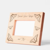 南西アゲハチョウ蝶パーソナライズされた レーザー彫刻フレーム (左)