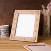 南西アゲハチョウ蝶パーソナライズされた レーザー彫刻フレーム (左)