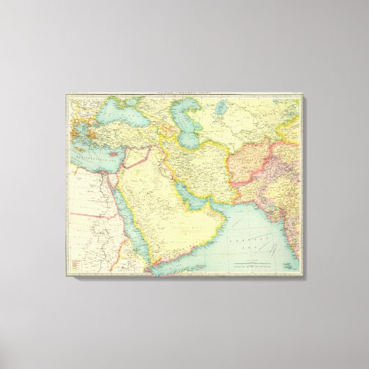 南西アジア キャンバスプリント (正面)