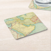 南西アジア スクエアペーパーコースター (アングル)