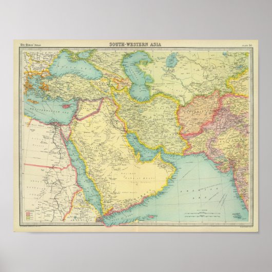 南西アジア ポスター (正面)