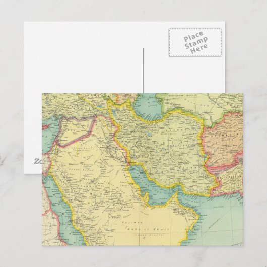 南西アジア ポストカード (正面/裏面)
