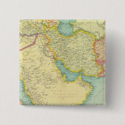 南西アジア 缶バッジ (正面)