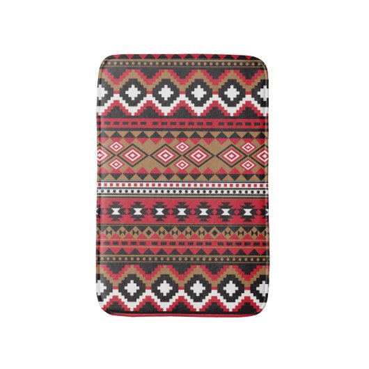 南西アステカ模様 バスマット (正面縦)