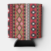 南西アステカ模様 缶クーラー (正面)