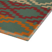 南西アステカ部部族ダイヤモンド カッティングボード (角)