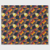 南西アナコンテスユニークパターン ラッピングペーパー (フラット)