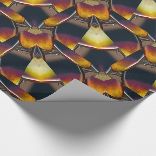 南西アナコンテスユニークパターン ラッピングペーパー (コーナー)