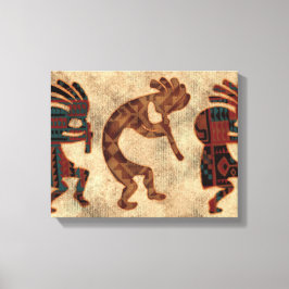 南西アリゾナココペリ先住民アメリカン キャンバスプリント