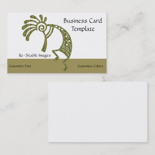 南西アリゾナココペリ名刺 名刺 (正面/裏面)