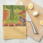 南西アート キッチンタオル (四つ折り)