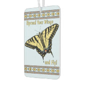 南西イエローアゲハチョウバタフライカスタム カーエアーフレッシュナー (左)