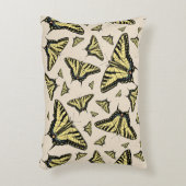 南西イエローアゲハチョウ蝶オールオーバー アクセントクッション (正面(垂直))