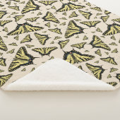 南西イエローアゲハチョウ蝶オールオーバー シェルパブランケット (3/4)