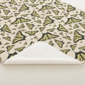 南西イエローアゲハチョウ蝶オールオーバー シェルパブランケット (3/4)